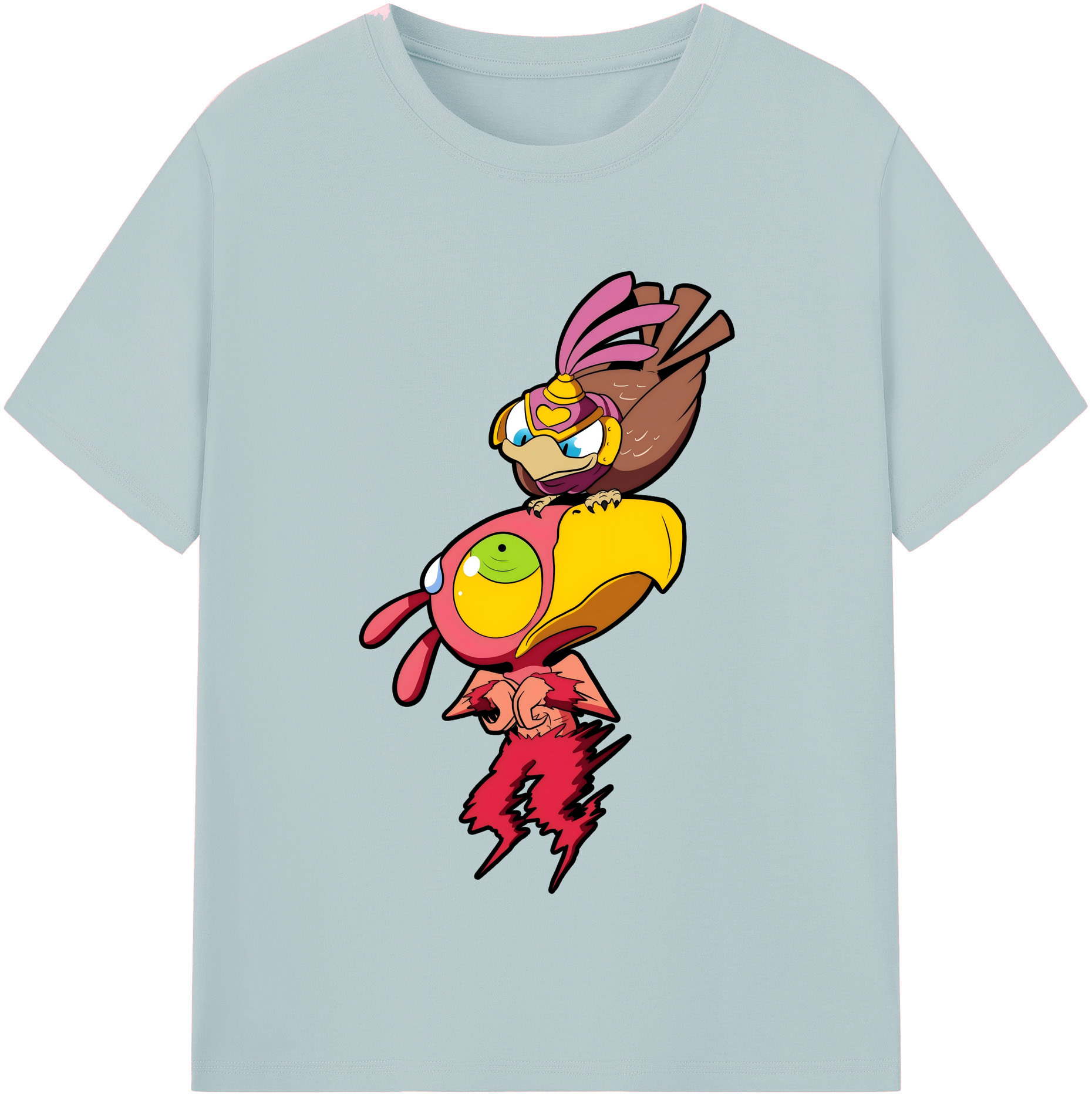 （画像用） ジョジョの奇妙な冒険 JoJo's Bizarre Adventure 綿100％半袖Tシャツ（フロントプリント）